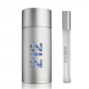 Set Carolina Herrera 212, Barbati, Eau De Toilette 100ml + Eau De Toilette 10ml