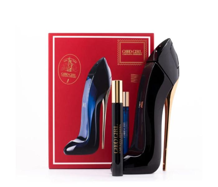 Set Carolina Herrera Good Girl, Femei, Eau De Parfum 80ml + Eau De Parfum 10ml