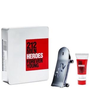 Set Carolina Herrera Heroes, Barbati, Eau De Toilette 90ml + Gel De Dus 100ml