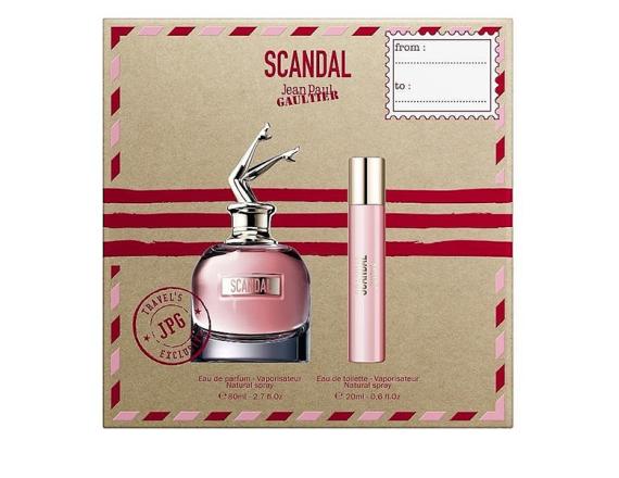Set Jean Paul Gaultier Scandal, Femei, Eau De Parfum 80ml + Eau De Parfum 20ml