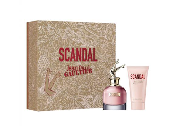 Set Jean Paul Gaultier Scandal, Femei, Eau De Parfum 50ml + Lotiune Corp 75ml