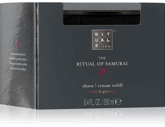 The Ritual Of Samurai, Crema de ras, Refill, 250 ml