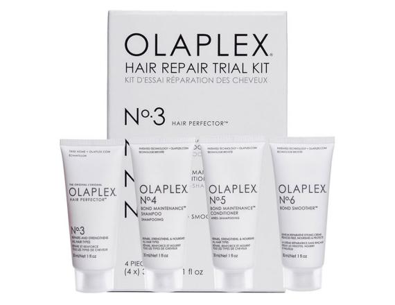 Set pentru par Olaplex Hair Repair, No.3 Perfector 30ml + No.4 Sampon 30ml + No.5 Balsam 30ml + No.6 Crema styling 30ml