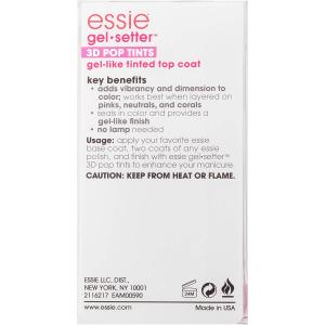 Top Coat Essie Gel Setter Pink, 13.5ml