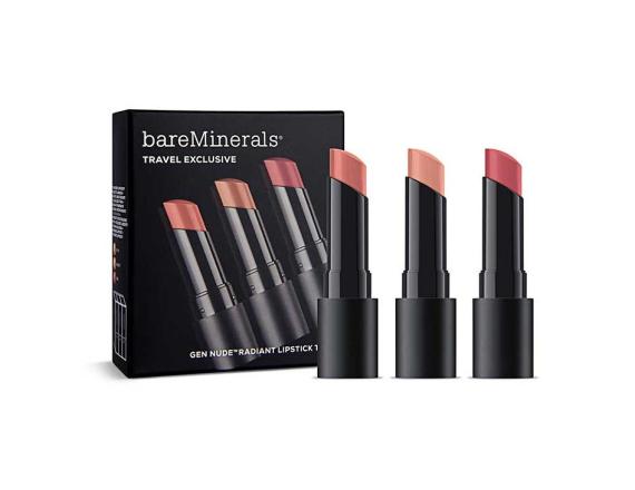 Bareminerals Gen Nude Radiant Lipstick Trio 3*3.5 Gr