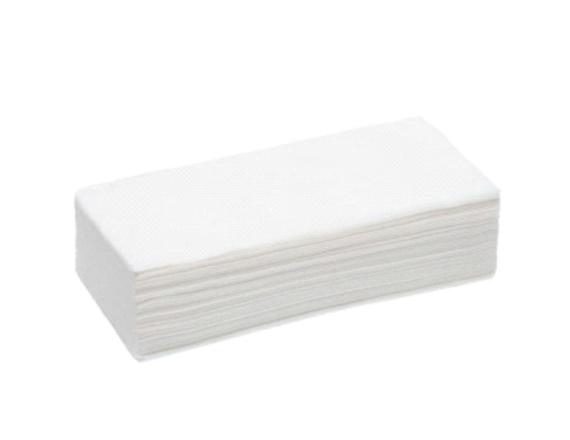 Towel 35*70 Spunlace Standard white individual fold perforation Mesh 50 pcs