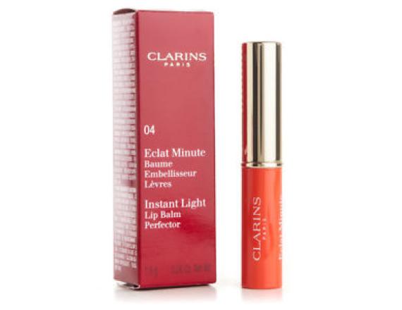 Balsam de buze Clarins Instant Light Lip Balm Perfector No.04 Orange, 1.8gr