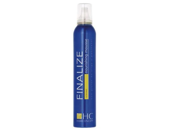 Hairconcept Professional Finalize Mousse Strong, Spuma modelatoare si nutritiva cu fixare puternica, 300 ml
