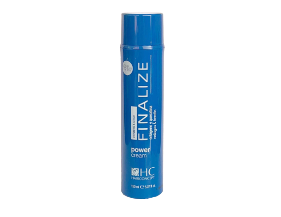Hairconcept Professional Finalize Power Cream control and shine, Crema hidratanta cu efect temporar de netezire si anti-frizz, 150 ml